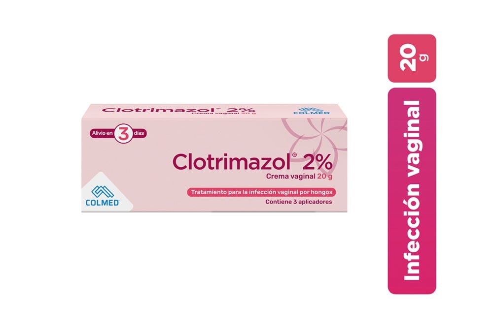 Clotrimazol 2 % Caja Con Tubo Con 20 G