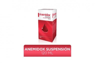 Jarabe Anemidox 600 mg Caja Con Frasco Con 120 mL