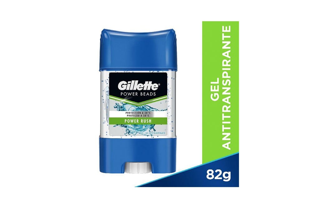 Desodorante Gillette Power Rush Gel Frasco Con 82 g