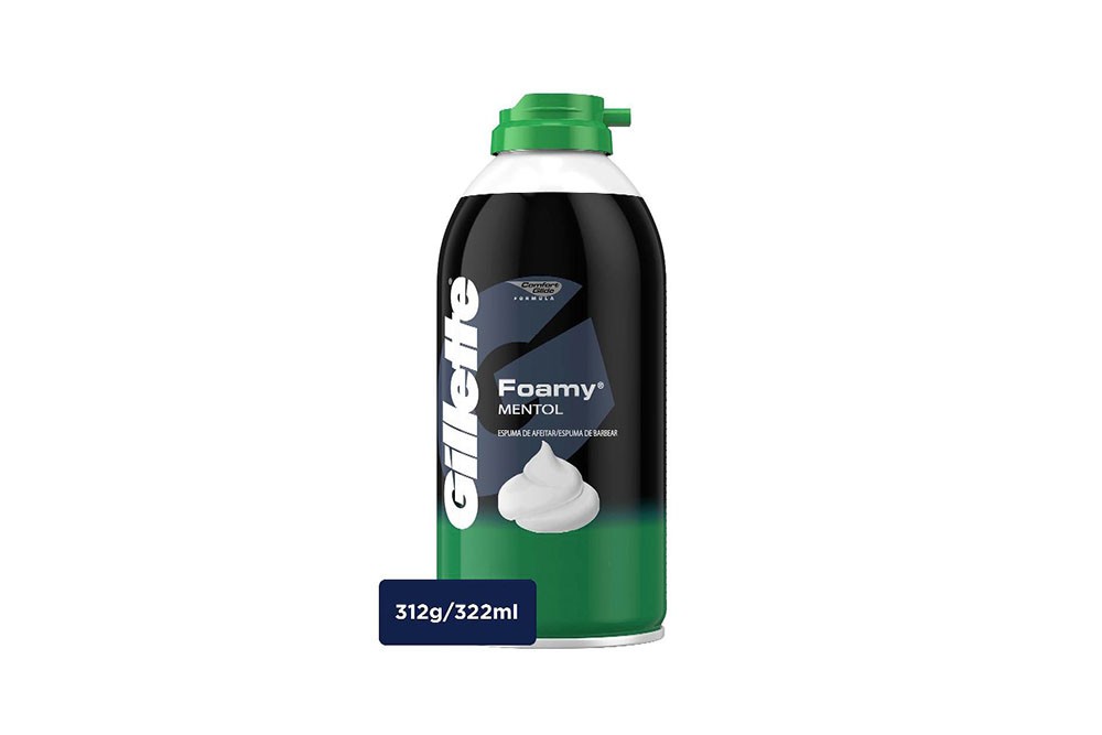 Espuma De Afeitar Gillette Mentol Spray 312 G