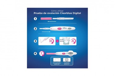Clearblue Prueba De Ovulación Caja Con 10 Unidades