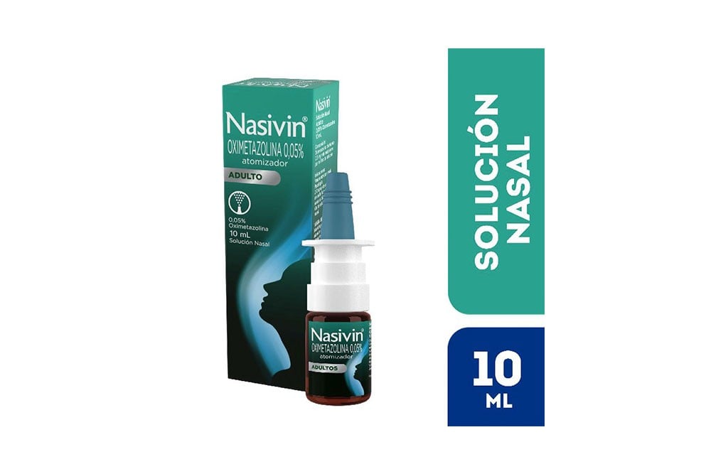 Nasivin 0.05 % Adulto Caja Con Frasco Con 10 mL