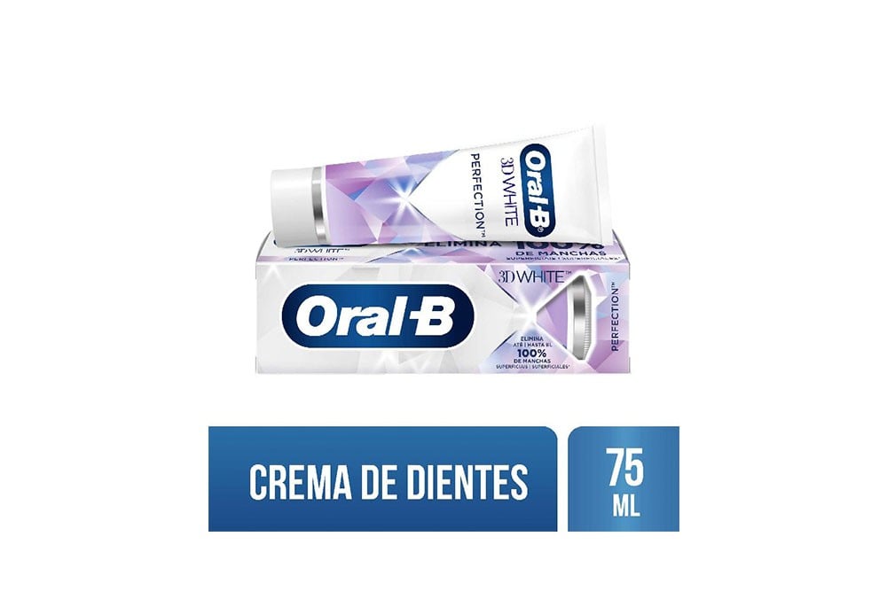 Crema Dental Oral B 3D White Perfection Tubo Con 102 g