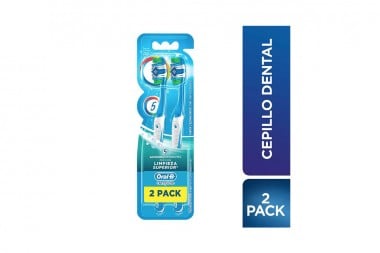 Cepillo Dental Oral B Empaque Con 2 Unidades