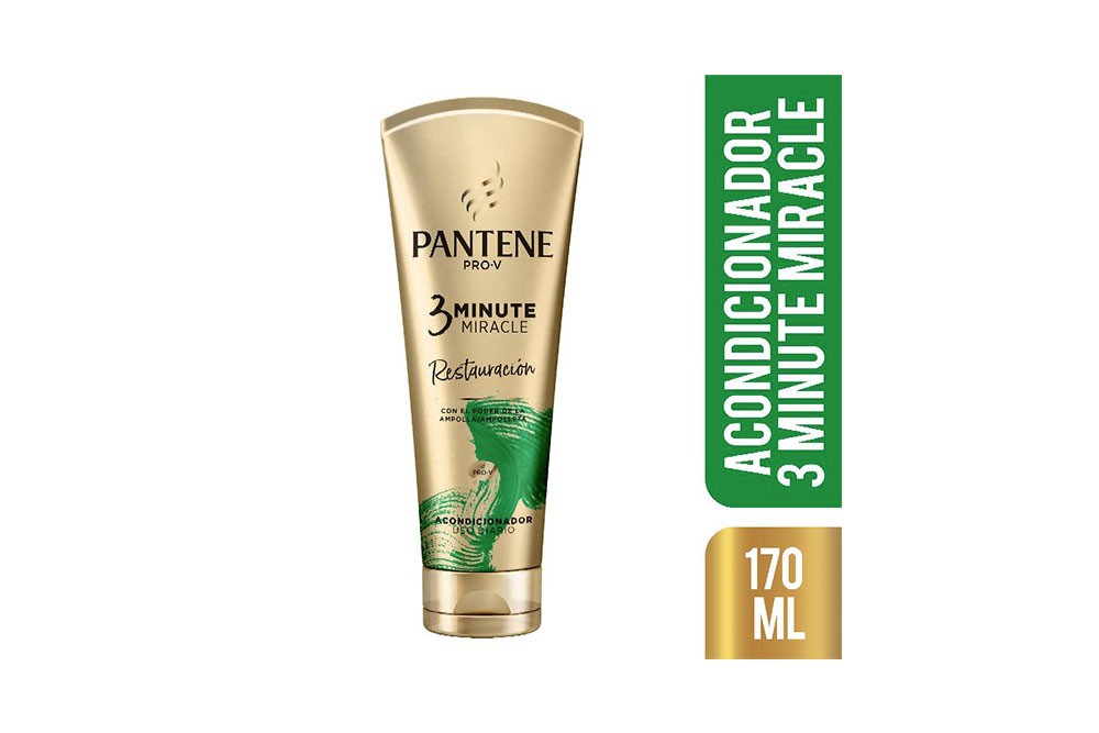 Acondicionador Pantene 3 Miracle Frasco Con 170 Ml