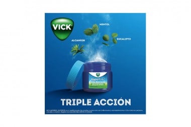 Ungüento Vick VapoRub 2 tarros x50g - Tiendas Metro