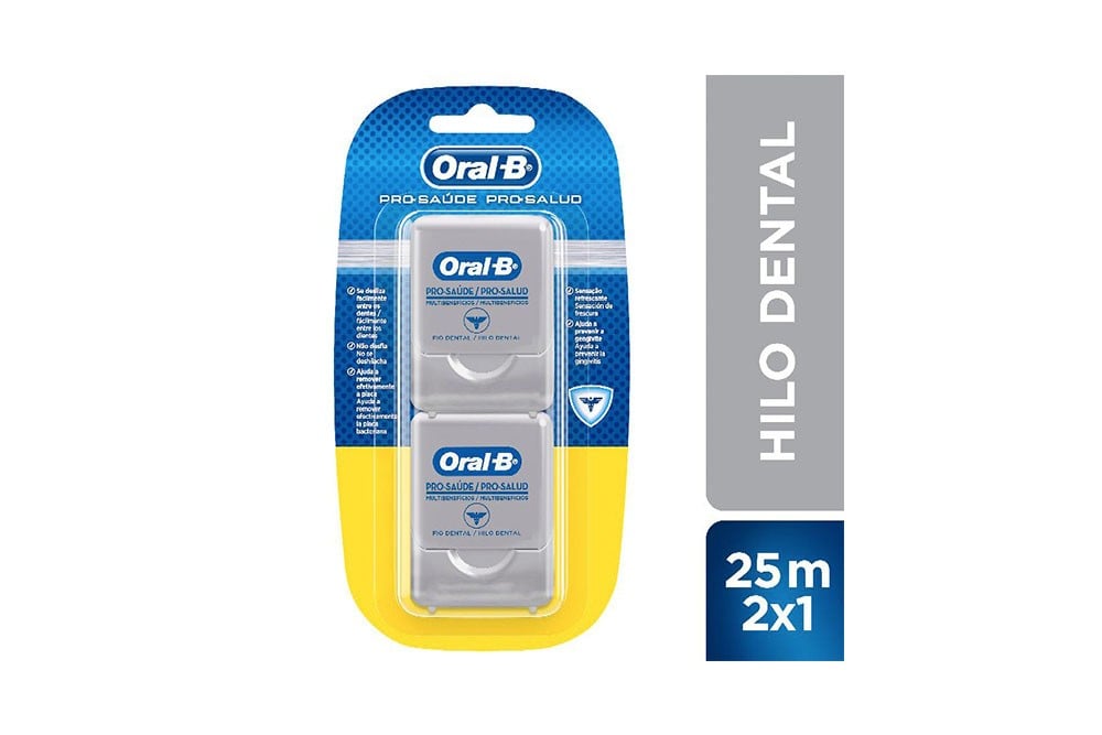 Seda Dental Oral B Pro Salud Empaque Con 2 Unidades