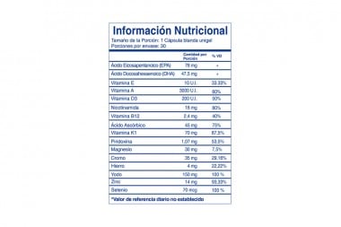 Multivitamínico Benet Hombre Frasco Con 30 Cápsulas