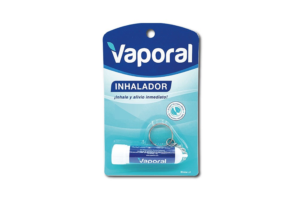 Inhalador Vaporal Empaque Con Tubo Con 10 g