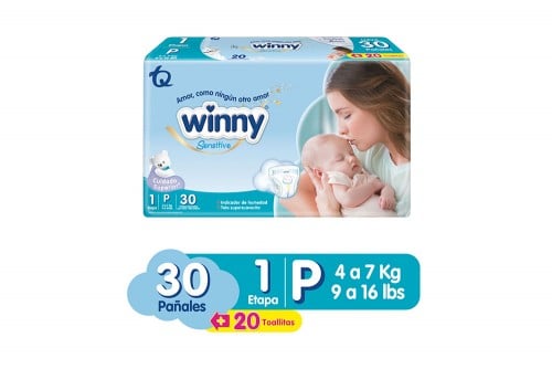 Pañales Winny Sensitive...