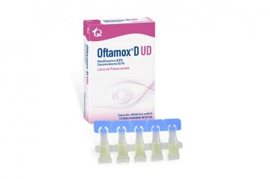 Oftamox D Ud 1 Mg/5 Mg/ Ml Caja Con 15 Viales Monodosis