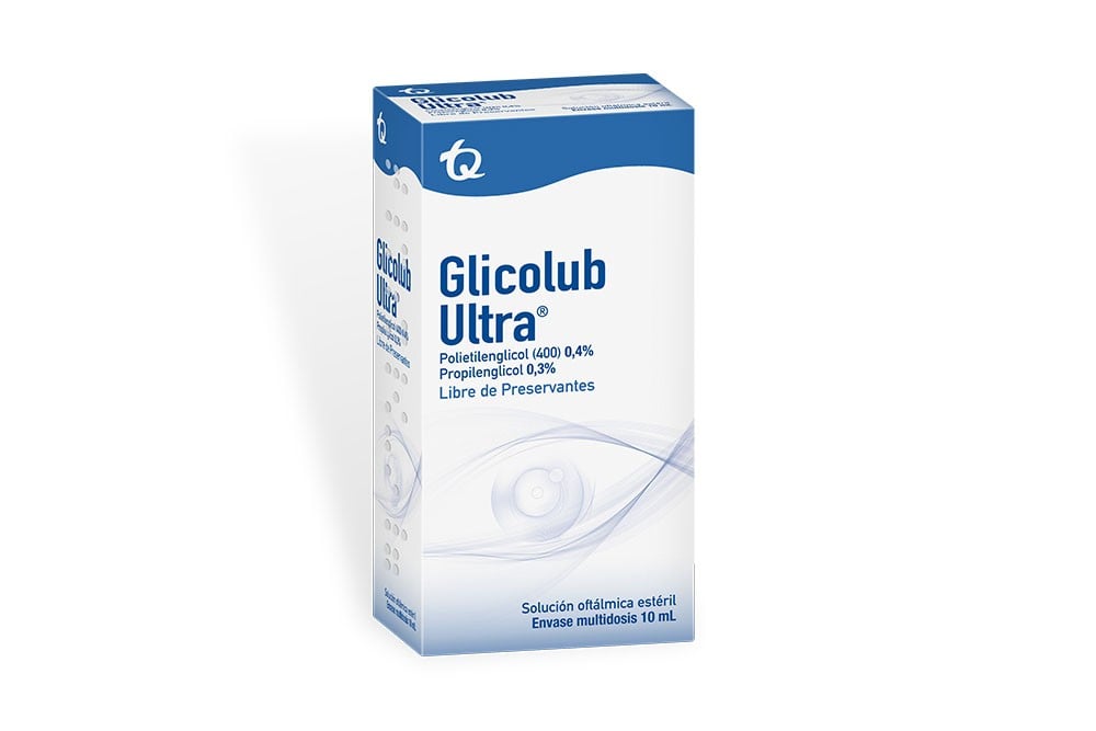 Glicolub Ultra Solución Oftálmica Envase Con 10 mL