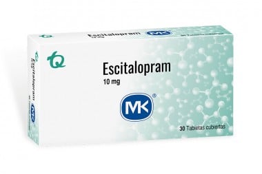 Escitalopram MK 10 mg Caja...