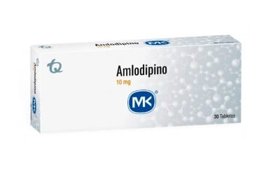 Amlodipino MK 10 mg Caja...