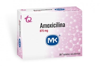 Amoxicilina Mk 875 Mg Caja...