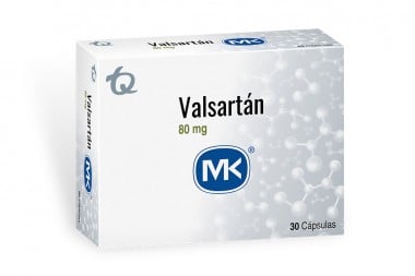 Valsartán MK 80 mg Caja Con...