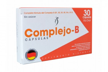 Complejo B Nutrazul Caja Con 30 Cápsulas