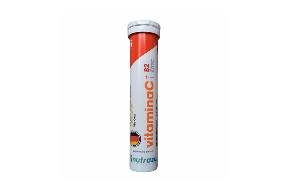 Vitamina C +B2+ Zinc Limón Tubo Con 20 G