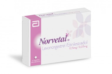 Norvetal 0,15/ 0,03 mg Caja...