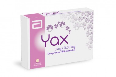 Yax 3/ 0.03 mg Caja Con 21...