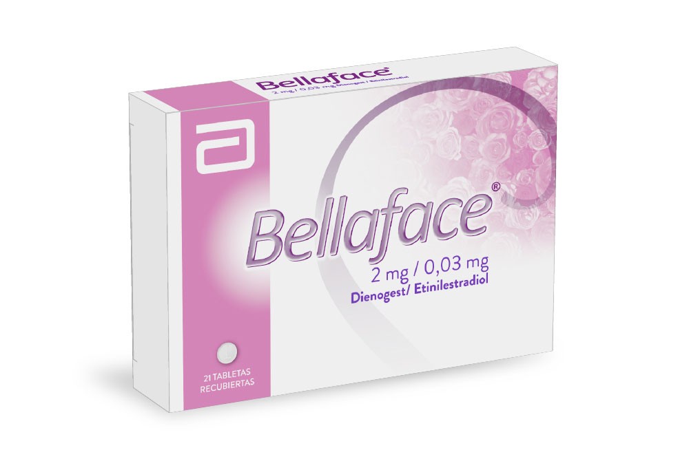 Bellaface 2/ 0,03 mg Caja Con 21 Tabletas Recubiertas