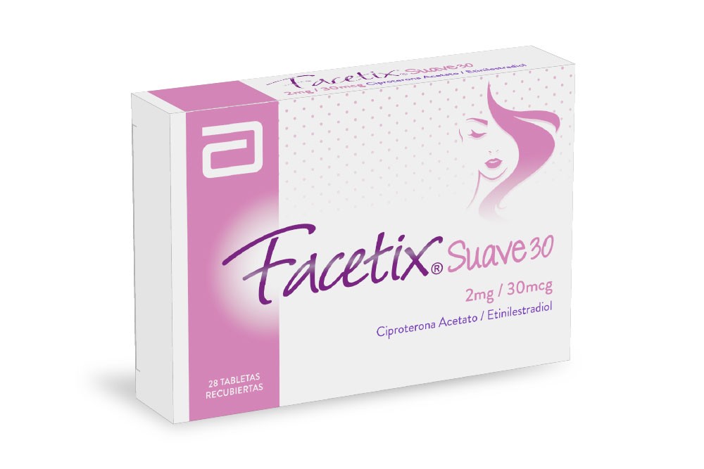 Facetix Suave 2 mg/ 30 mcg Caja Con 28 Tabletas Recubiertas