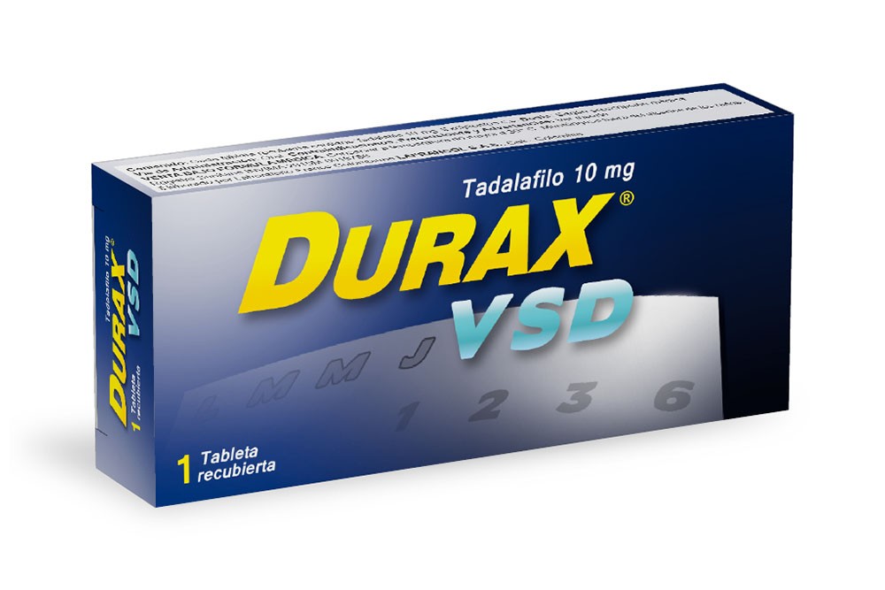 Durax VSD 10 mg Caja Con 1 Tableta