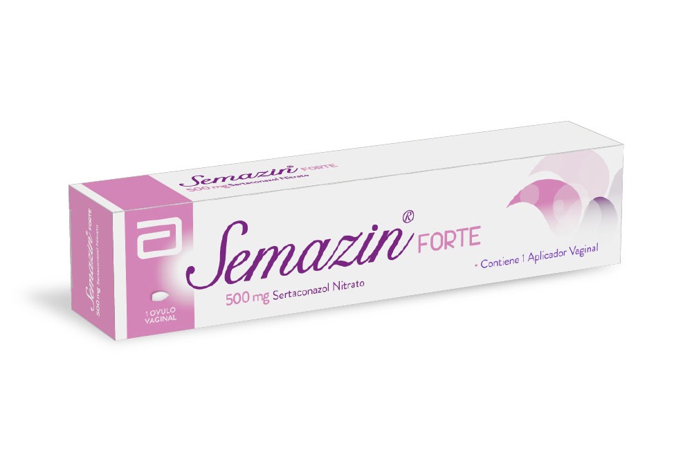 Semazin Forte 500 mg Caja Con 1 Óvulo Vaginal