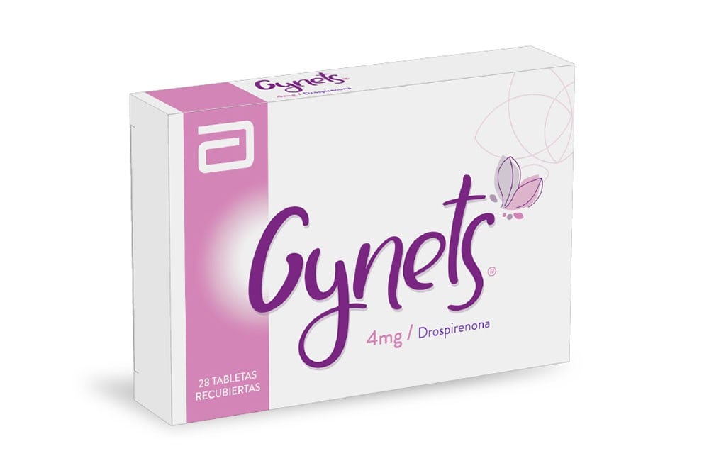 Gynets 4 Mg Caja Con 28 Tabletas Recubiertas