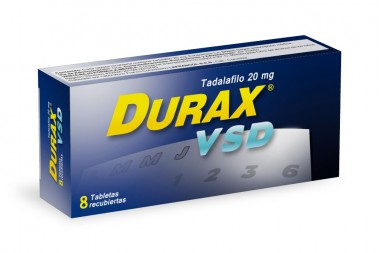 Durax VSD 20 mg Caja Con 8...