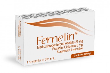 Femelin 25/ 5 mg Inyectable...