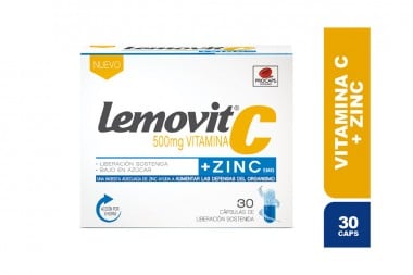 Lemovit C 500 Mg Y Zinc...