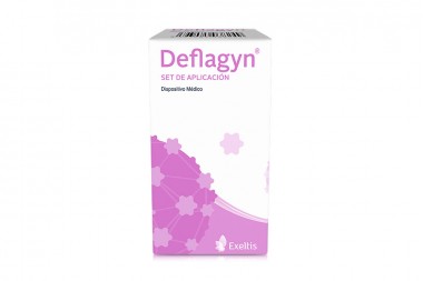 Gel Vaginal Deflagyn Set De Aplicación Frasco Con 150 mL +2 Aplicadores