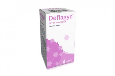 Gel Vaginal Deflagyn Set De Aplicación Frasco Con 150 mL +2 Aplicadores