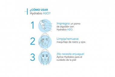 Bioderma Hydrabio Agua Micelar H2O Frasco Con 250 mL