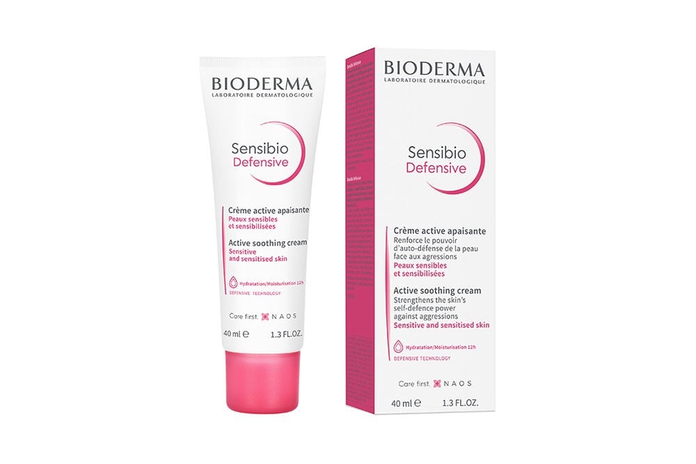 Crema Bioderma Sensibio Defensive Piel Sensible Tubo Con 40 mL