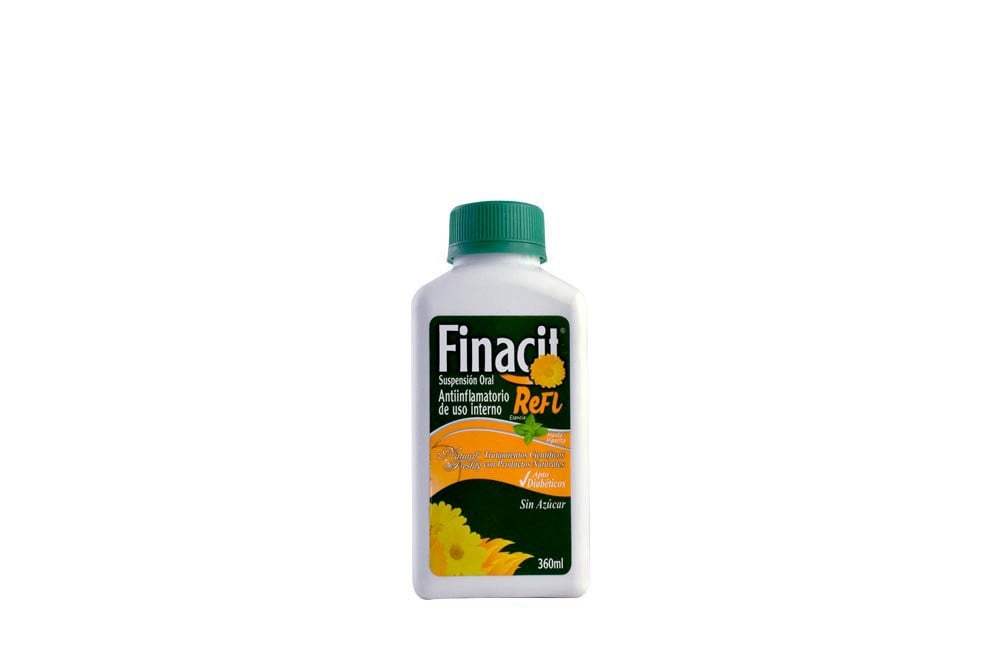 Finacit Refl Suspensión Oral Sin Azúcar Frasco Con 360 Ml