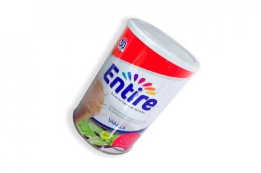 Alimento Entire Sabor Vainilla Lata Con 450 G