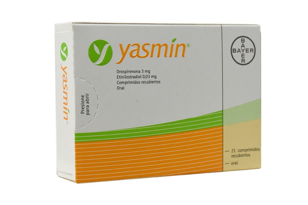 Yasmin 3/0.03 Mg Caja Con 21 Comprimidos Recubiertos