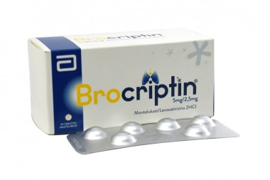 Brocriptin 5/2.5 mg Caja...