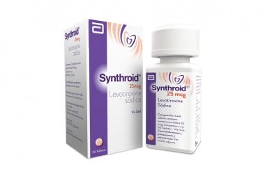 Synthroid 25 mcg Frasco Con...