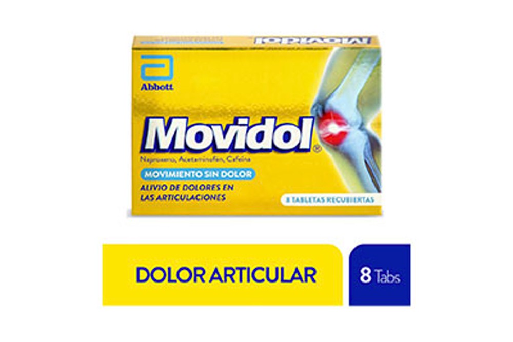 Movidol Caja Con 8 Tabletas Recubiertas