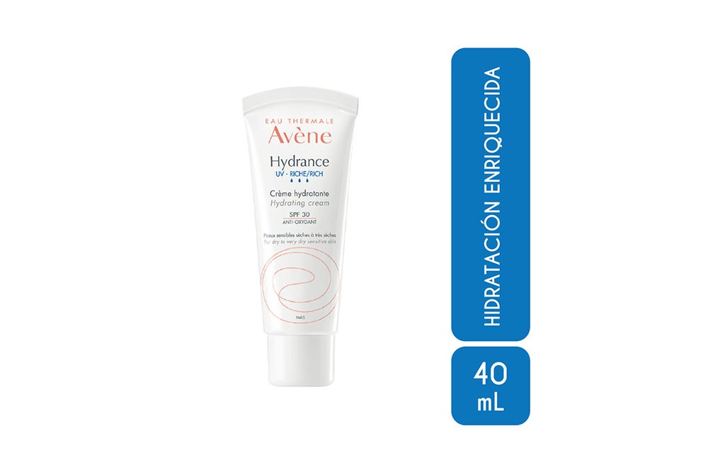 Crema Hidratante Hydrance Uv Riche Spf30 Con 40 Ml