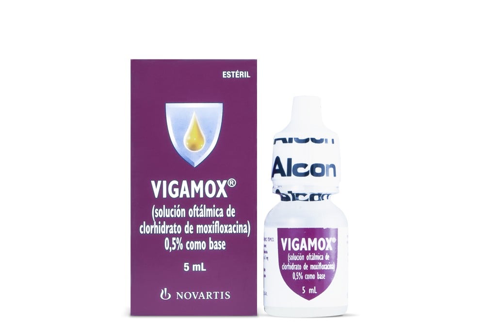 Vigamox 0,5% Solución Oftálmica Frasco Con 5 Ml