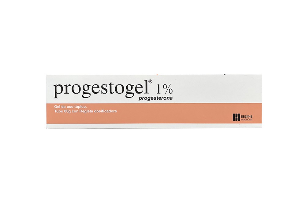 Progestogel Gel 1%  Caja Con Tubo Con 80 g