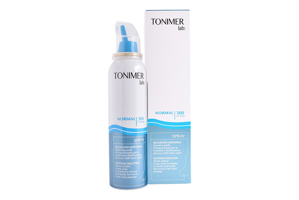 Tonimer Normal Solución Isotonica Caja Con Spray 125 mL