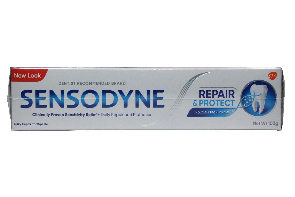 Crema Sensodyne Repara Y Protege Caja 2 Tubos