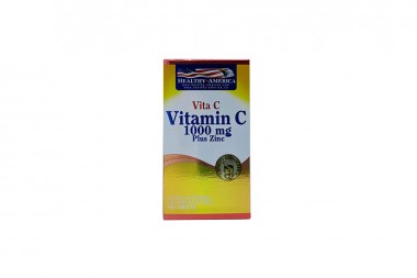 Vitamina C 1000 Mg Con Zinc En Frasco Con 100 Tabletas