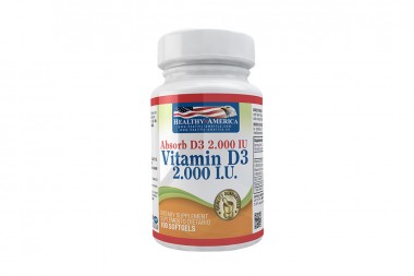 Vitamin D3 2000 UI Plus Caja Con 100 Cápsulas Blandas