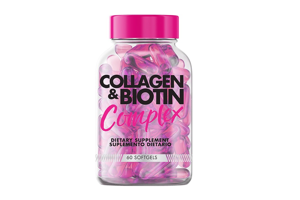 Collagen & Biotin Complex Frasco Con 60 Cápsulas De Gelatina